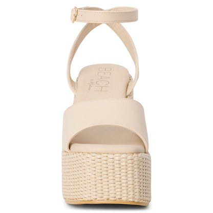 Arden platform sandal Ivory | Matisse Footwear