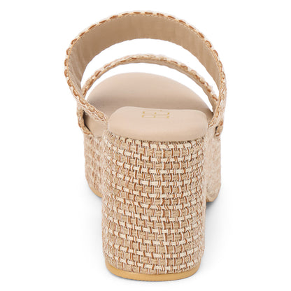 Ocean ave platform sandal Tan Multi | Matisse Footwear