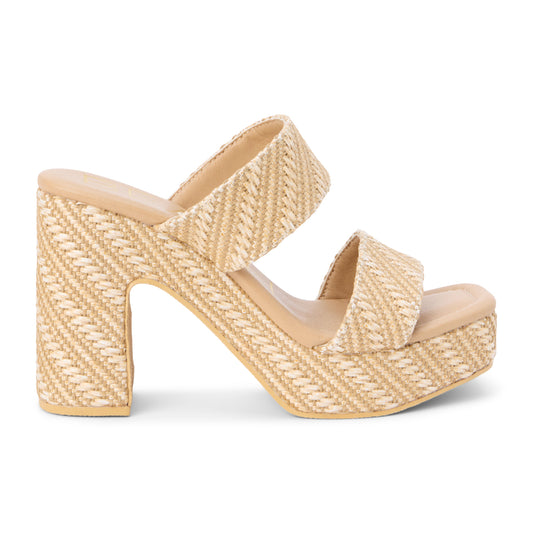 Gem platform heel Tan | Matisse Footwear