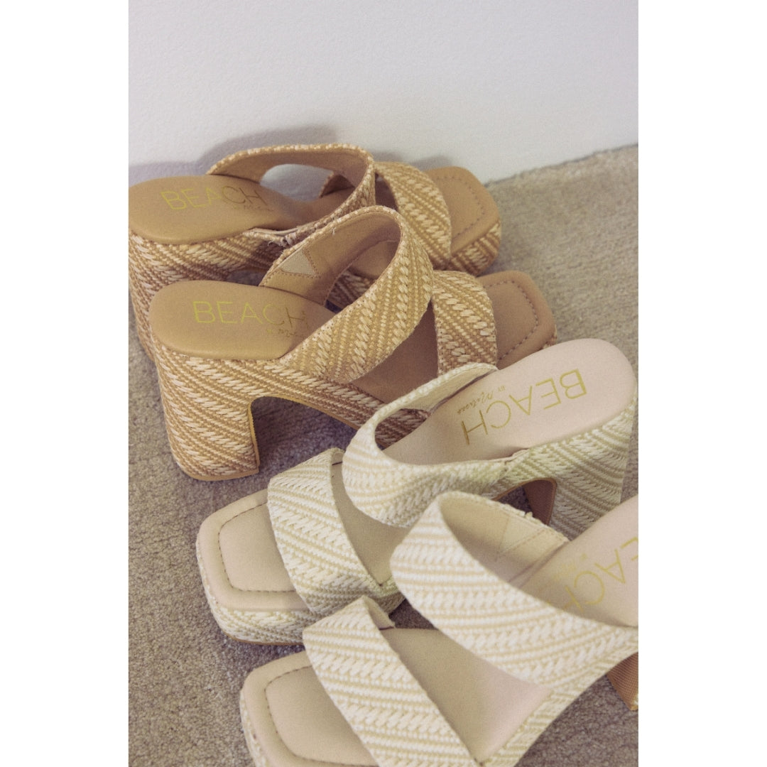 Gem platform heel Tan | Matisse Footwear
