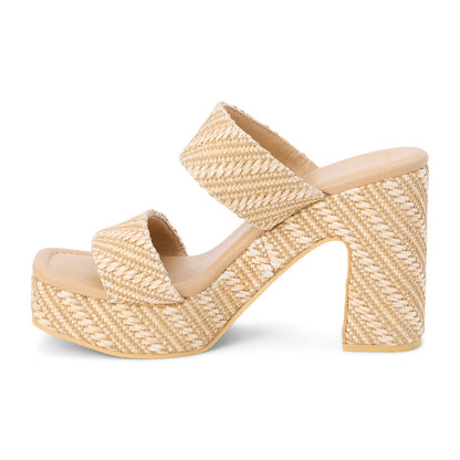 Gem platform heel Tan | Matisse Footwear