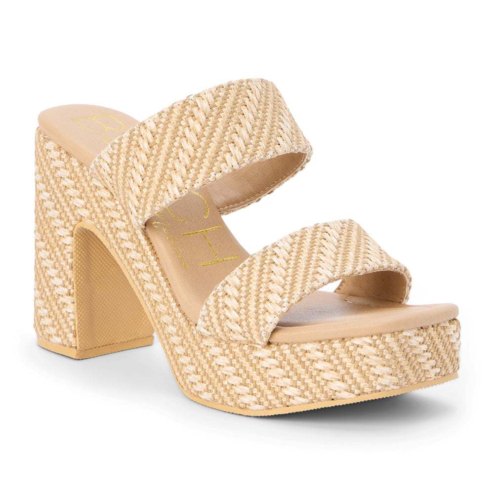 Gem platform heel Tan | Matisse Footwear