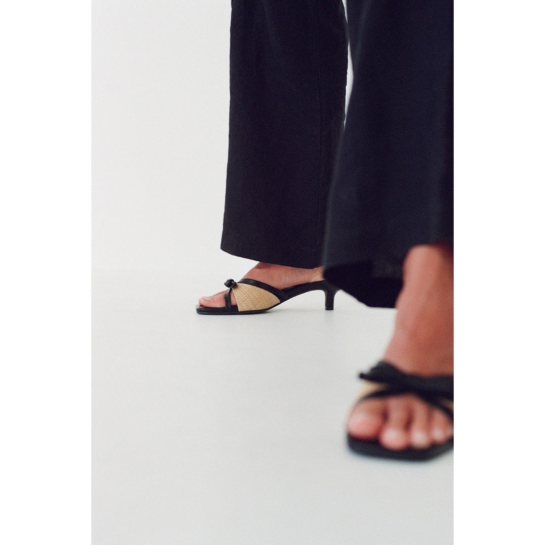 Porter heeled sandal Black | Matisse Footwear
