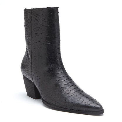 Caty ankle boot Black Snake | Matisse Footwear