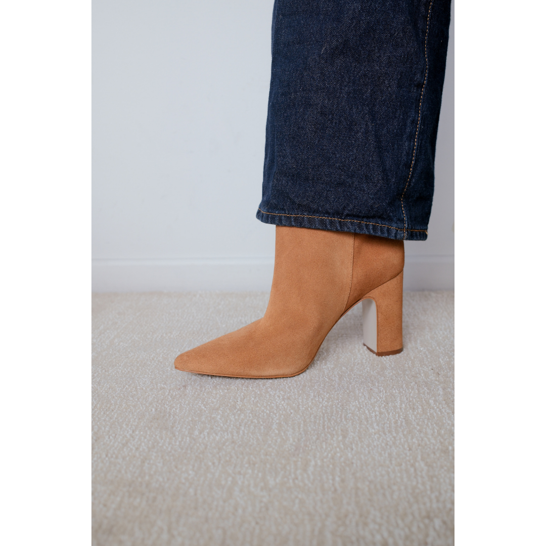 Celeste heeled boot Camel | Matisse Footwear