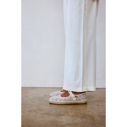 Meg mary jane flat Ivory Floral | Matisse Footwear
