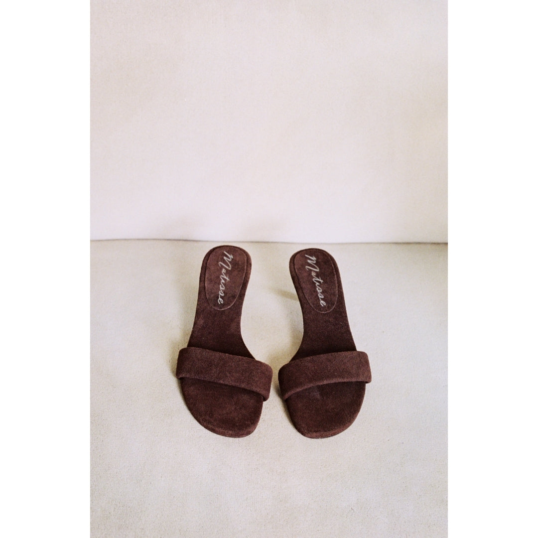 Poppy heeled sandal Chocolate | Matisse Footwear