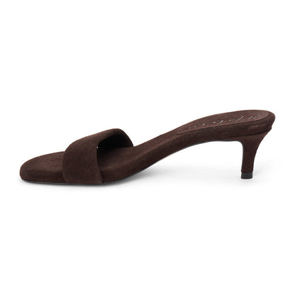 Poppy heeled sandal Chocolate | Matisse Footwear