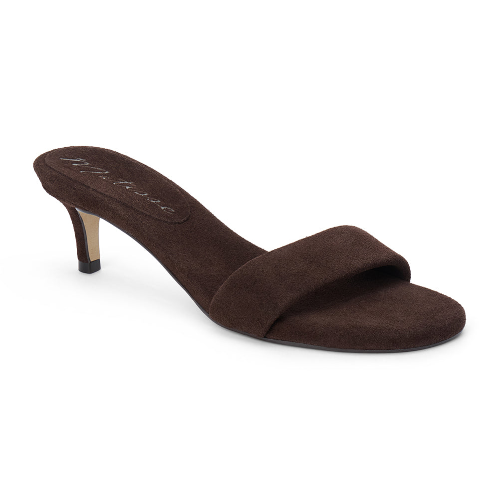 Poppy heeled sandal Chocolate | Matisse Footwear