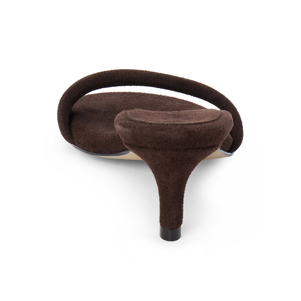 Poppy heeled sandal Chocolate | Matisse Footwear