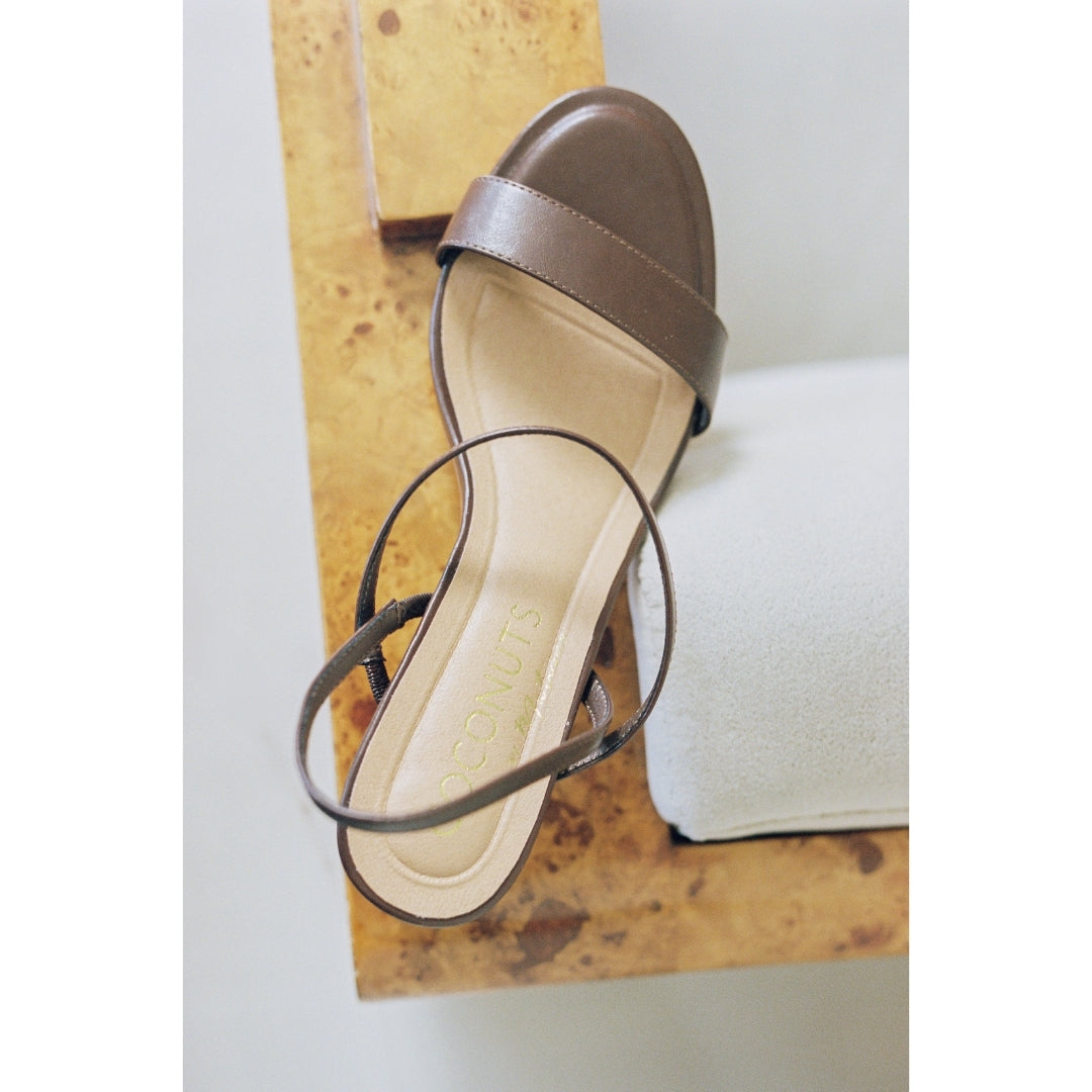 Trinity heeled sandal Chocolate | Matisse Footwear