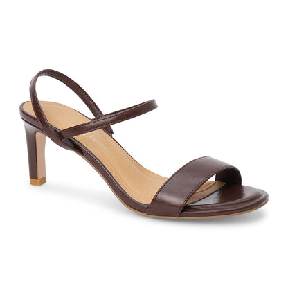 Trinity heeled sandal Chocolate | Matisse Footwear