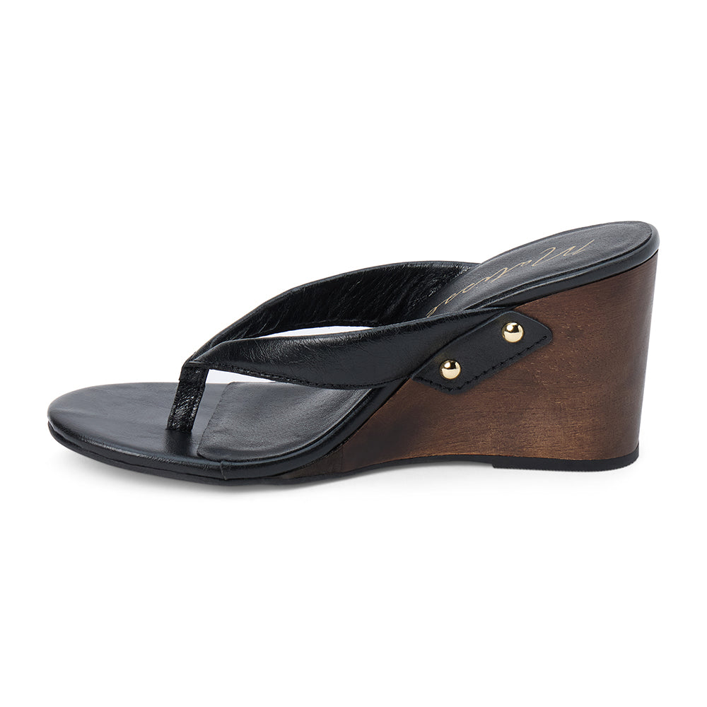 Maryland wedge sandal Black | Matisse Footwear