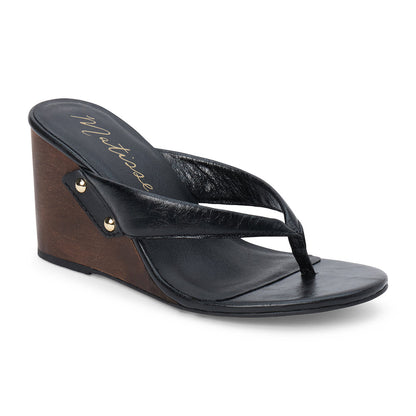 Maryland wedge sandal Black | Matisse Footwear