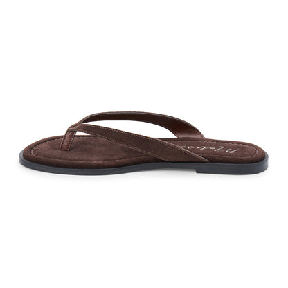 Leo flip flop sandal Chocolate | Matisse Footwear