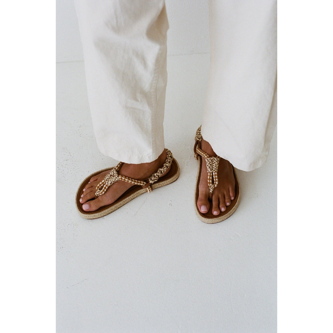 Celia thong sandal Tan Multi | Matisse Footwear