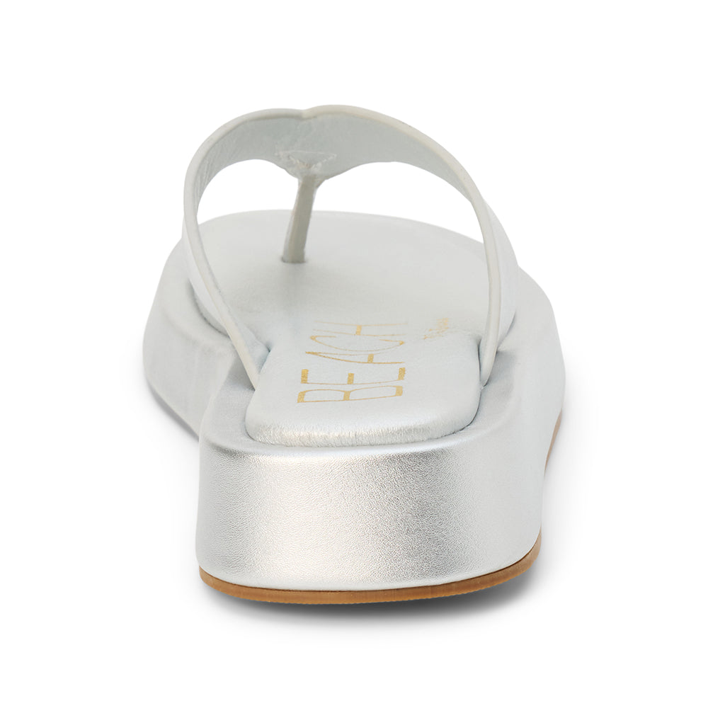 Mallorca flip flop sandal Silver | Matisse Footwear