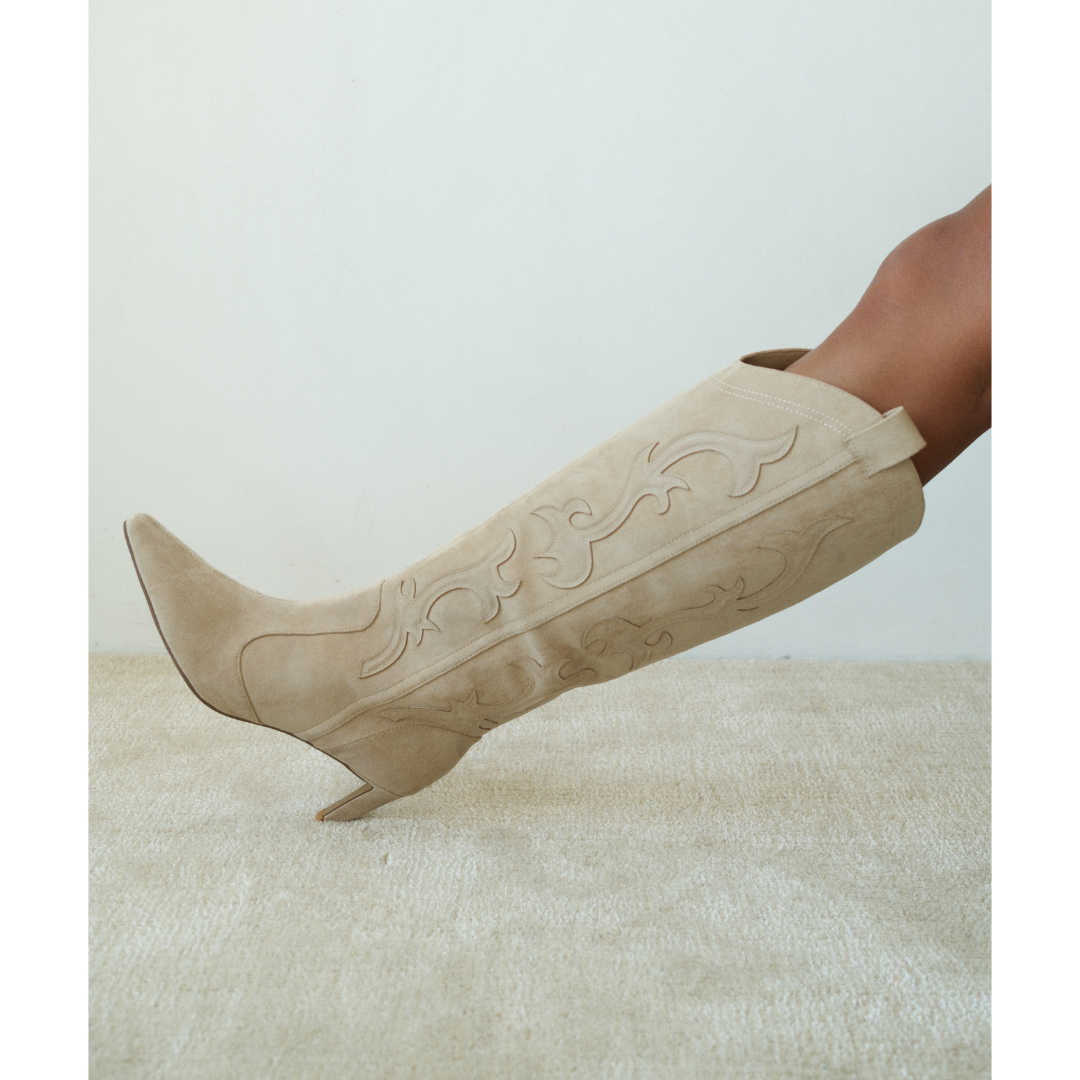 Abrams kneehigh boot Natural | Matisse Footwear