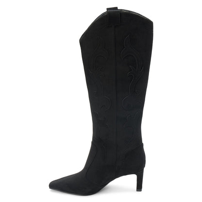 Abrams kneehigh boot Black | Matisse Footwear