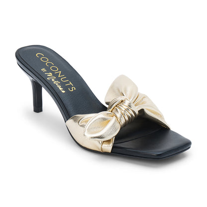 Uptown heeled sandal Gold | Matisse Footwear