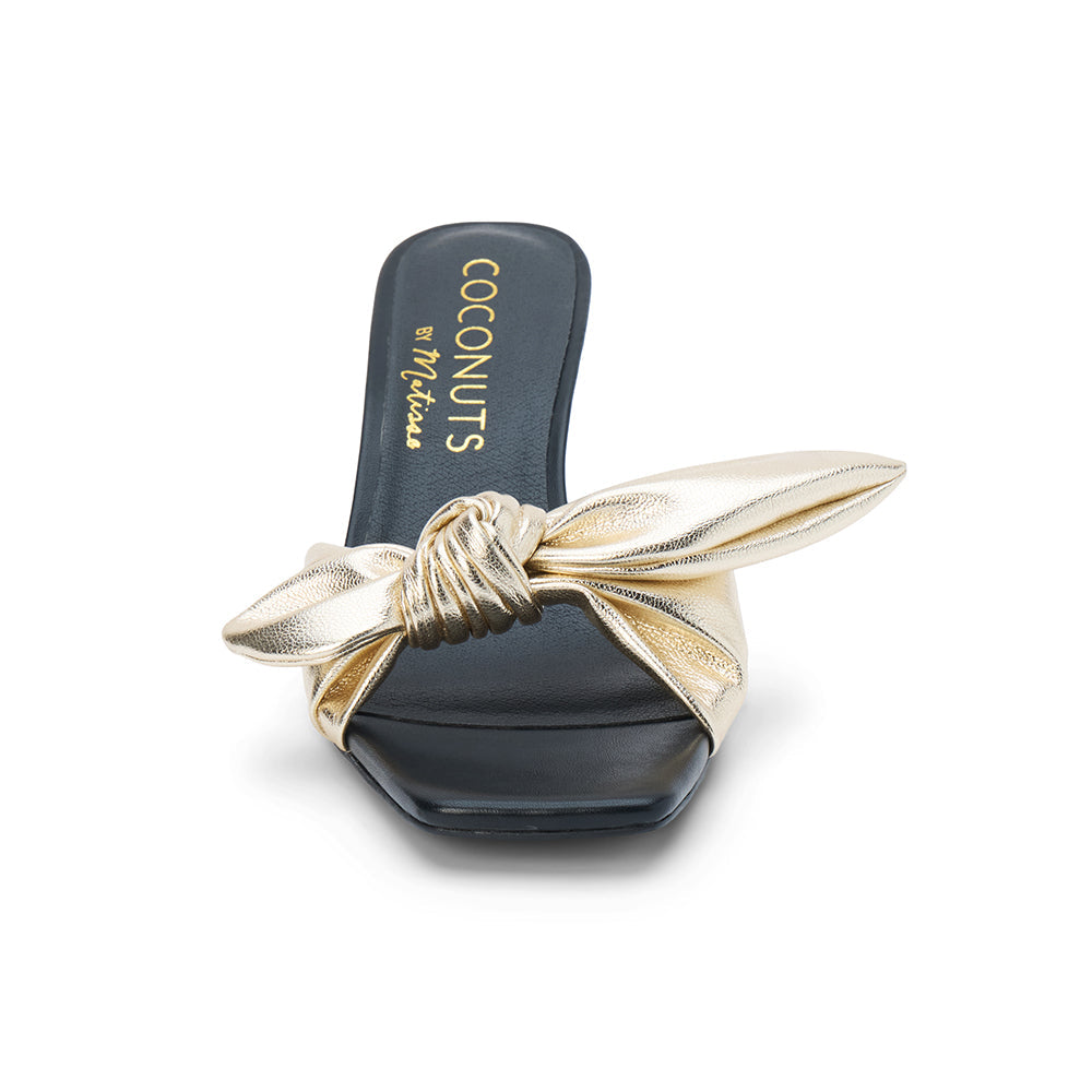 Uptown heeled sandal Gold | Matisse Footwear