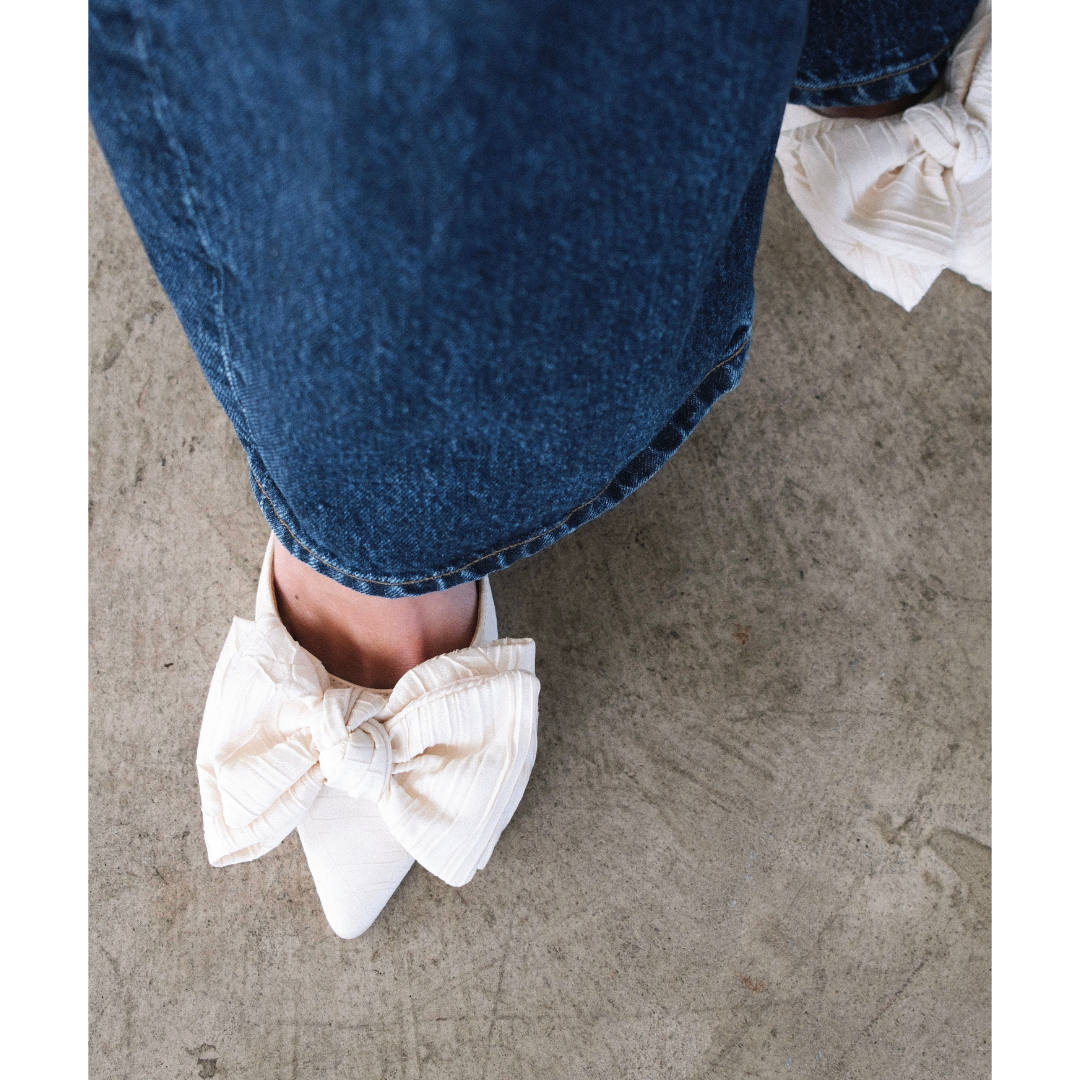 Goldie heeled mule Cream | Matisse Footwear