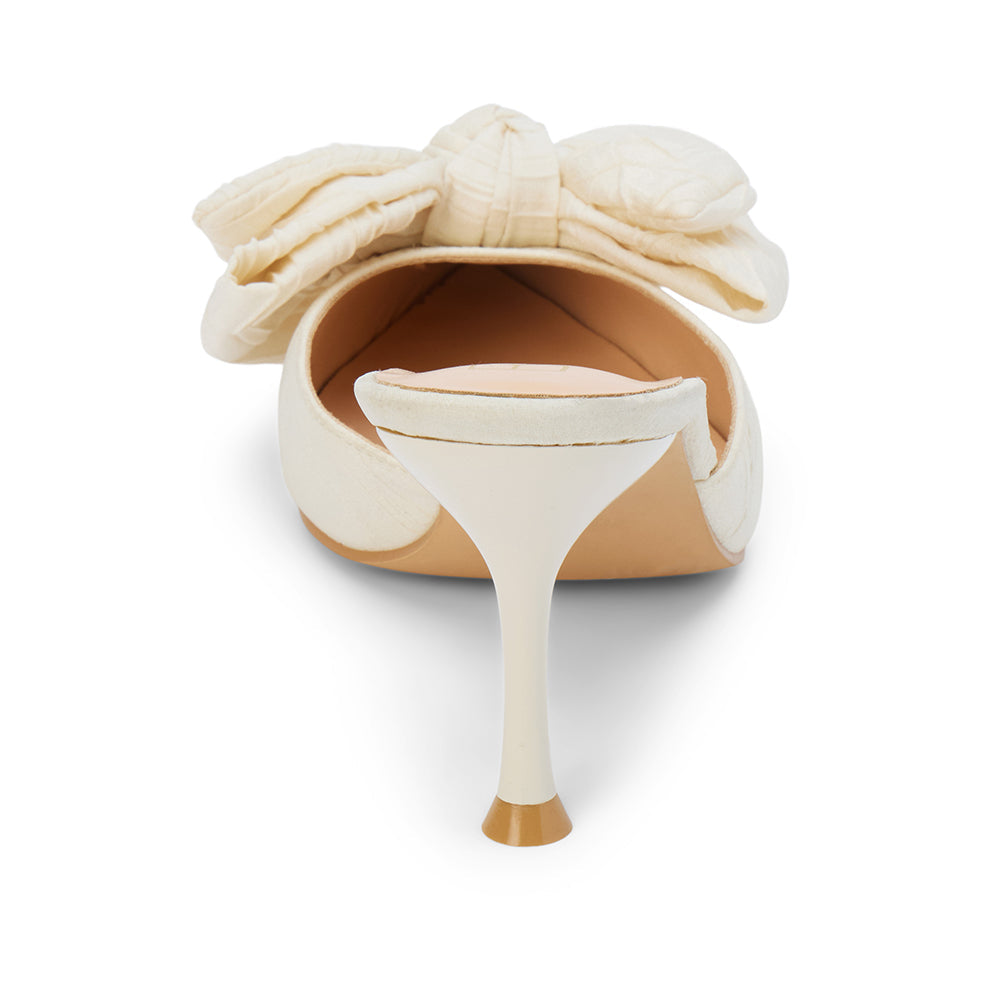 Goldie heeled mule Cream | Matisse Footwear
