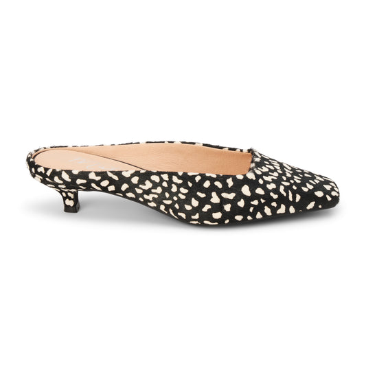Classy heeled mule Black Multi Spot | Matisse Footwear