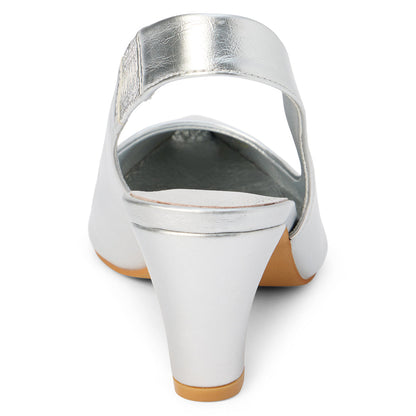 Leona slingback heel Silver | Matisse Footwear
