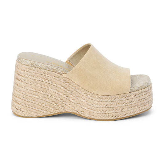 Sorrento wedge sandal Natural | Matisse Footwear