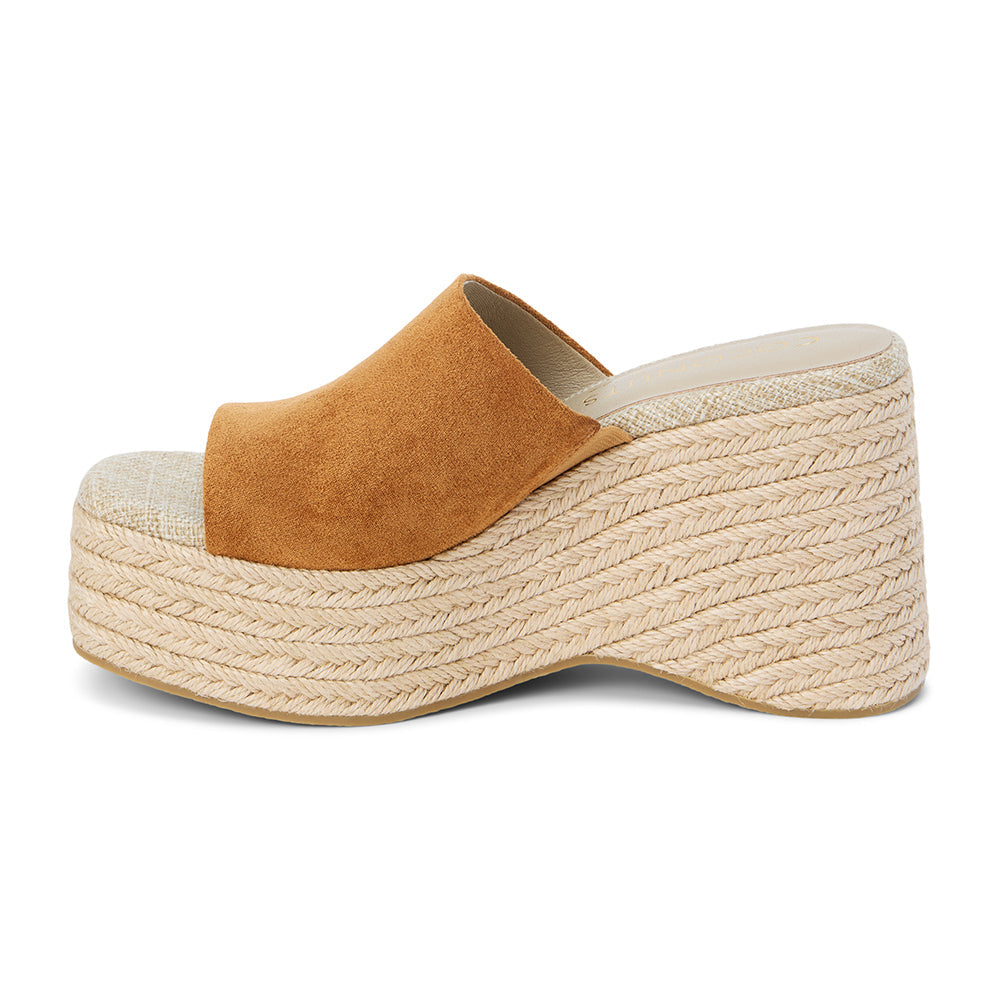 Sorrento wedge sandal Cognac | Matisse Footwear