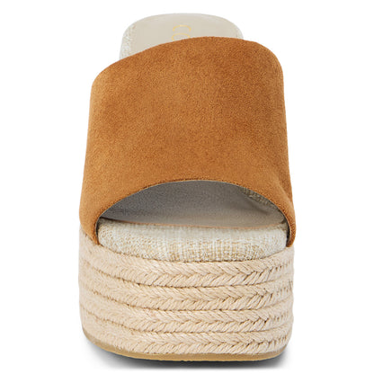 Sorrento wedge sandal Cognac | Matisse Footwear