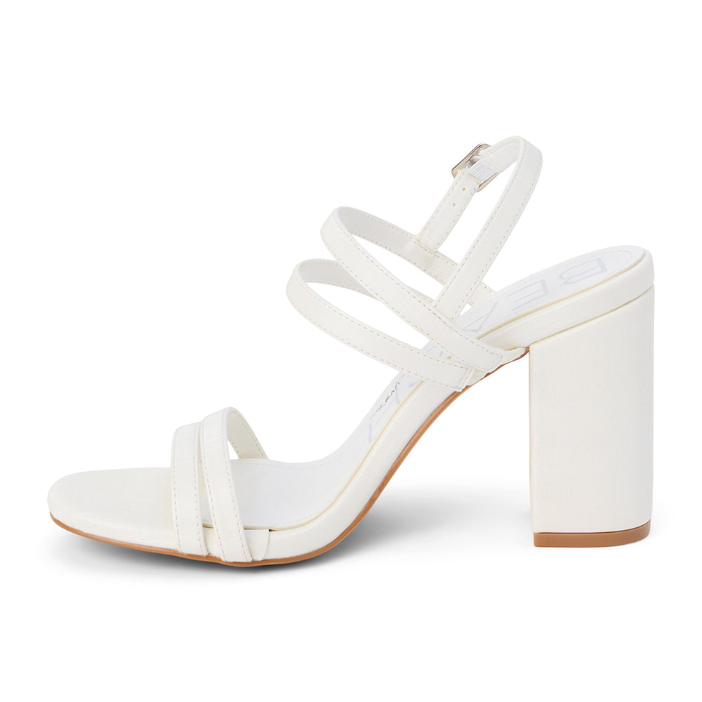 Crowne heeled sandal Ivory | Matisse Footwear