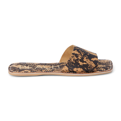 Bali slide sandal Tan Python | Matisse Footwear