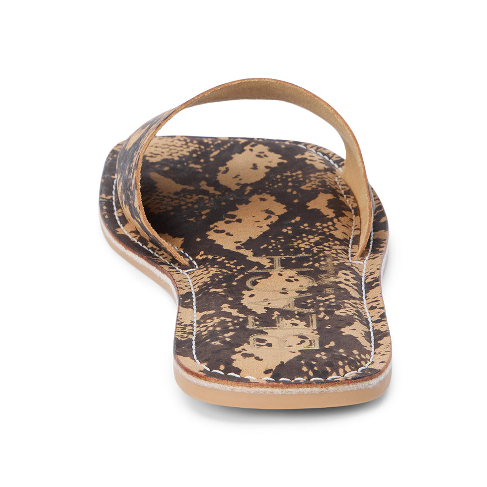 Bali slide sandal Tan Python | Matisse Footwear