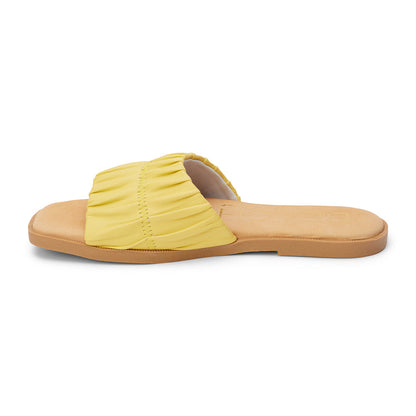 Viva slide sandal Yellow | Matisse Footwear