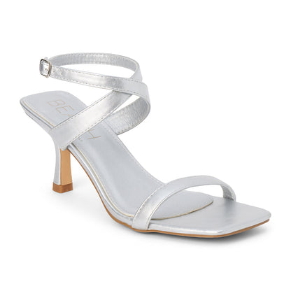 Breeze heeled sandal Silver | Matisse Footwear