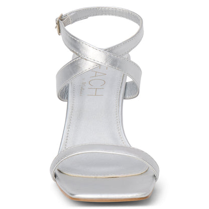 Breeze heeled sandal Silver | Matisse Footwear