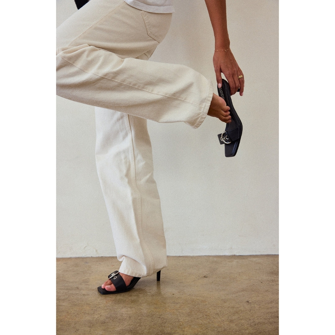 Dayna heeled sandal Black | Matisse Footwear