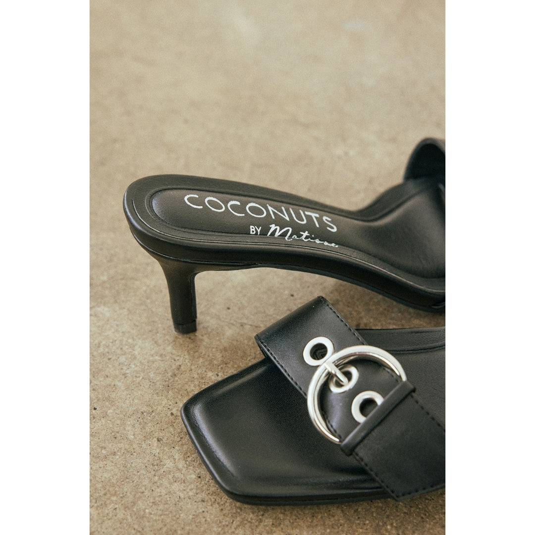 Dayna heeled sandal Black | Matisse Footwear