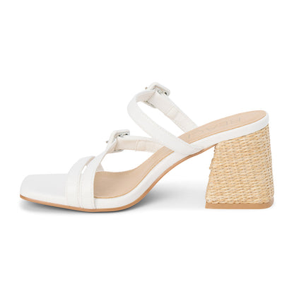Luau heeled sandal White | Matisse Footwear