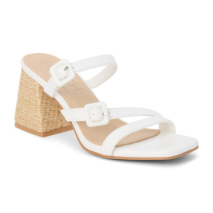 Luau heeled sandal White | Matisse Footwear