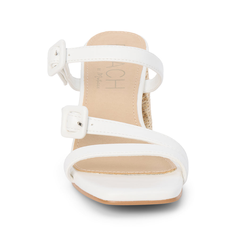 Luau heeled sandal White | Matisse Footwear