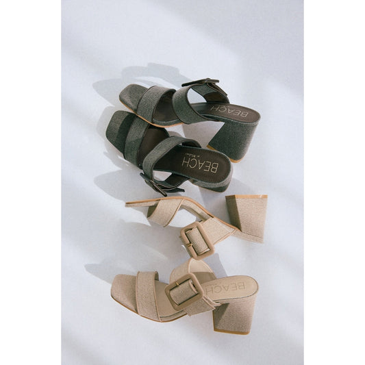 Lucy heeled sandal Chocolate | Matisse Footwear