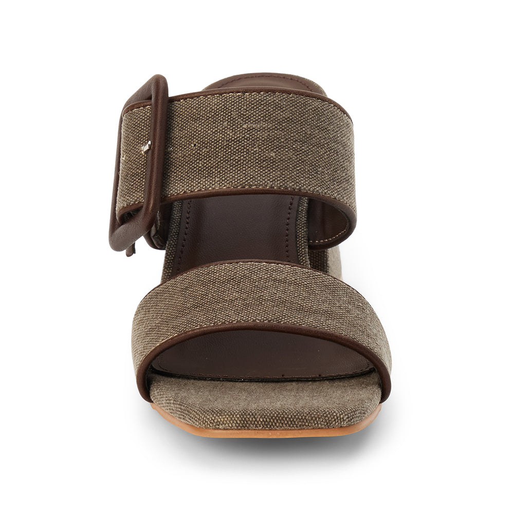 Lucy heeled sandal Chocolate | Matisse Footwear