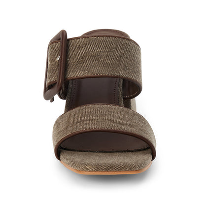 Lucy heeled sandal Chocolate | Matisse Footwear
