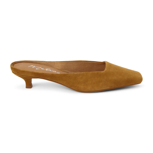Classy heeled mule Tobacco | Matisse Footwear