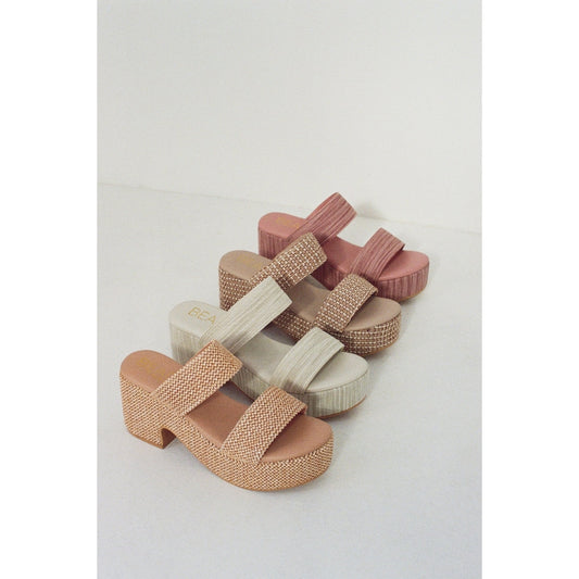 Ocean ave platform sandal Sandstone | Matisse Footwear