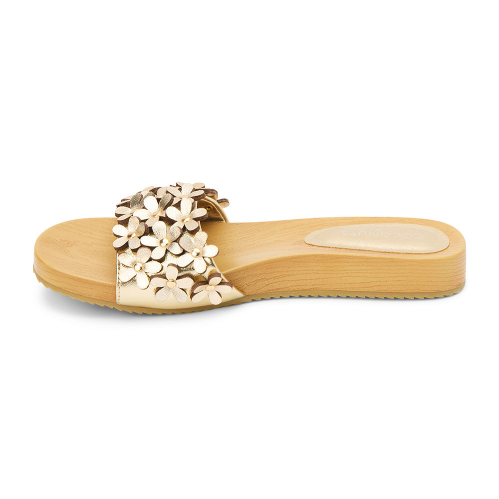 Chelsea slide sandal Gold | Matisse Footwear