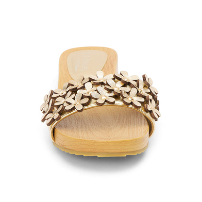 Chelsea slide sandal Gold | Matisse Footwear